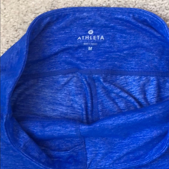 Athleta size medium blue leggings - Picture 2 of 4